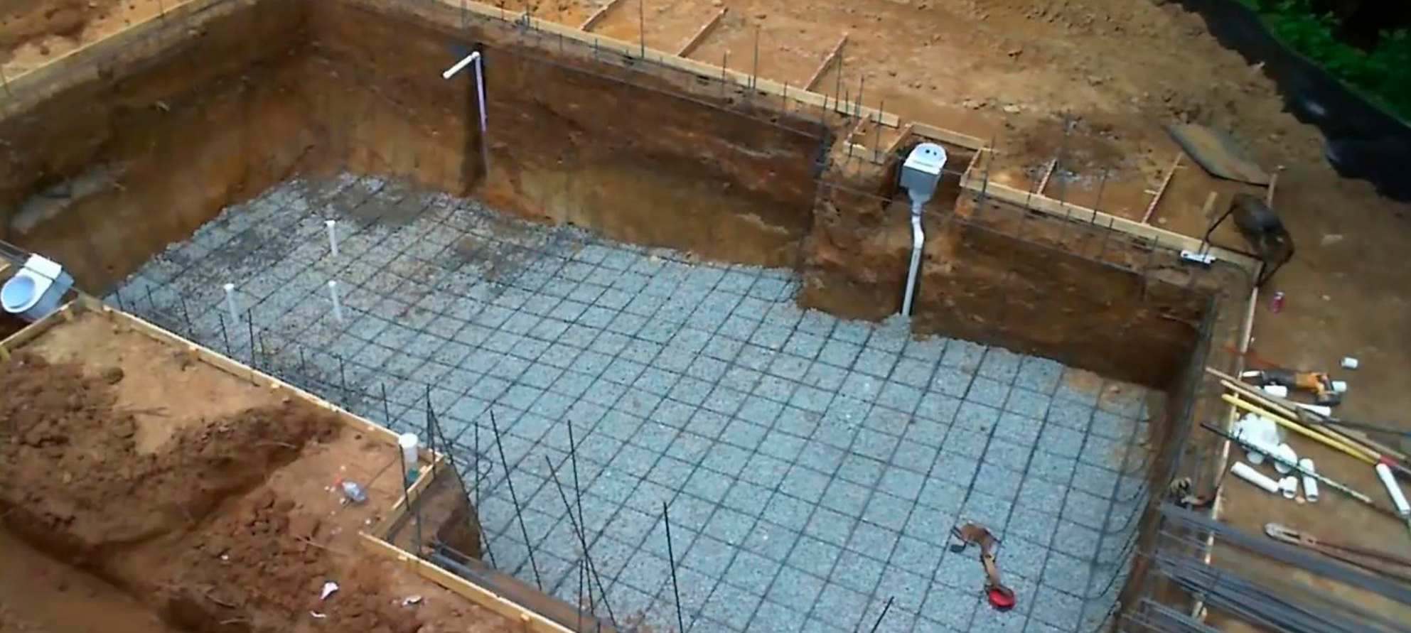 construcción de piscinas