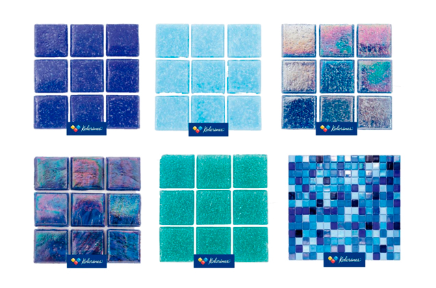 mosaico para piscinas marca kolorines